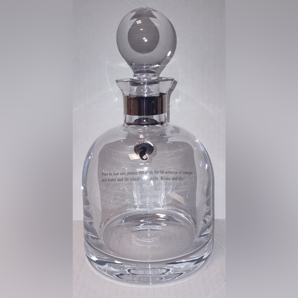 Waterford Crystal Decanter with Round Stopper - Clear